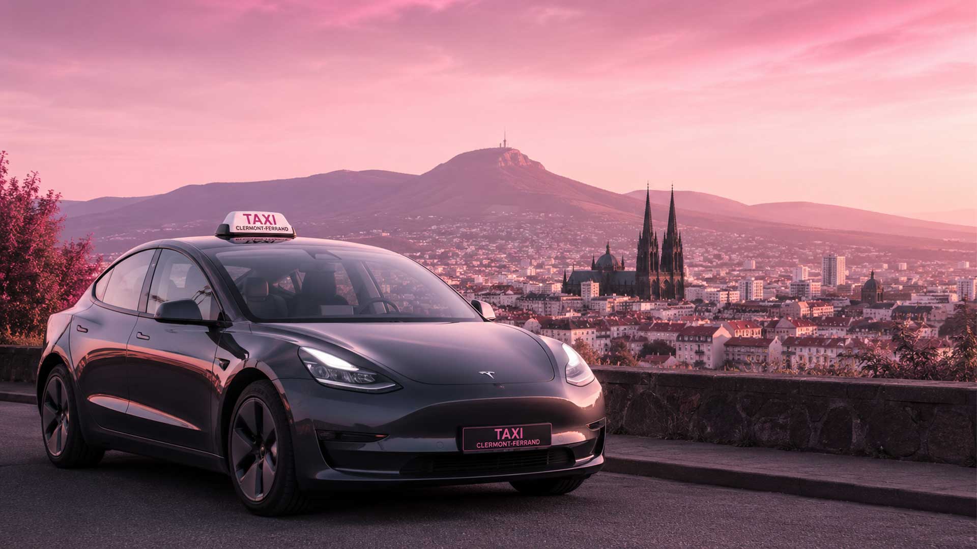 Clermont-Ferrand zone courses taxi
